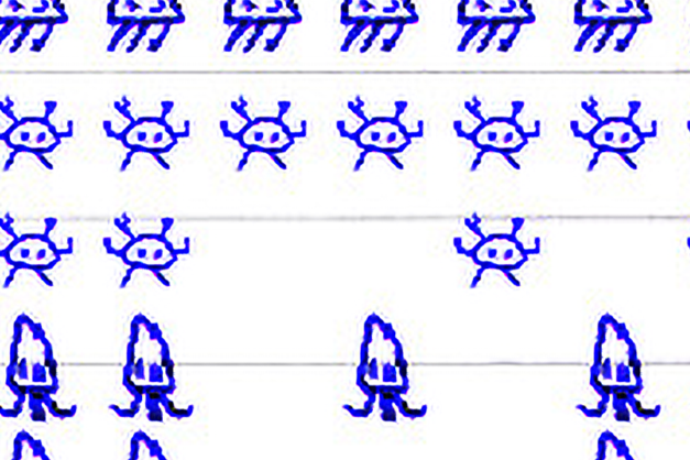 Notepad Invaders